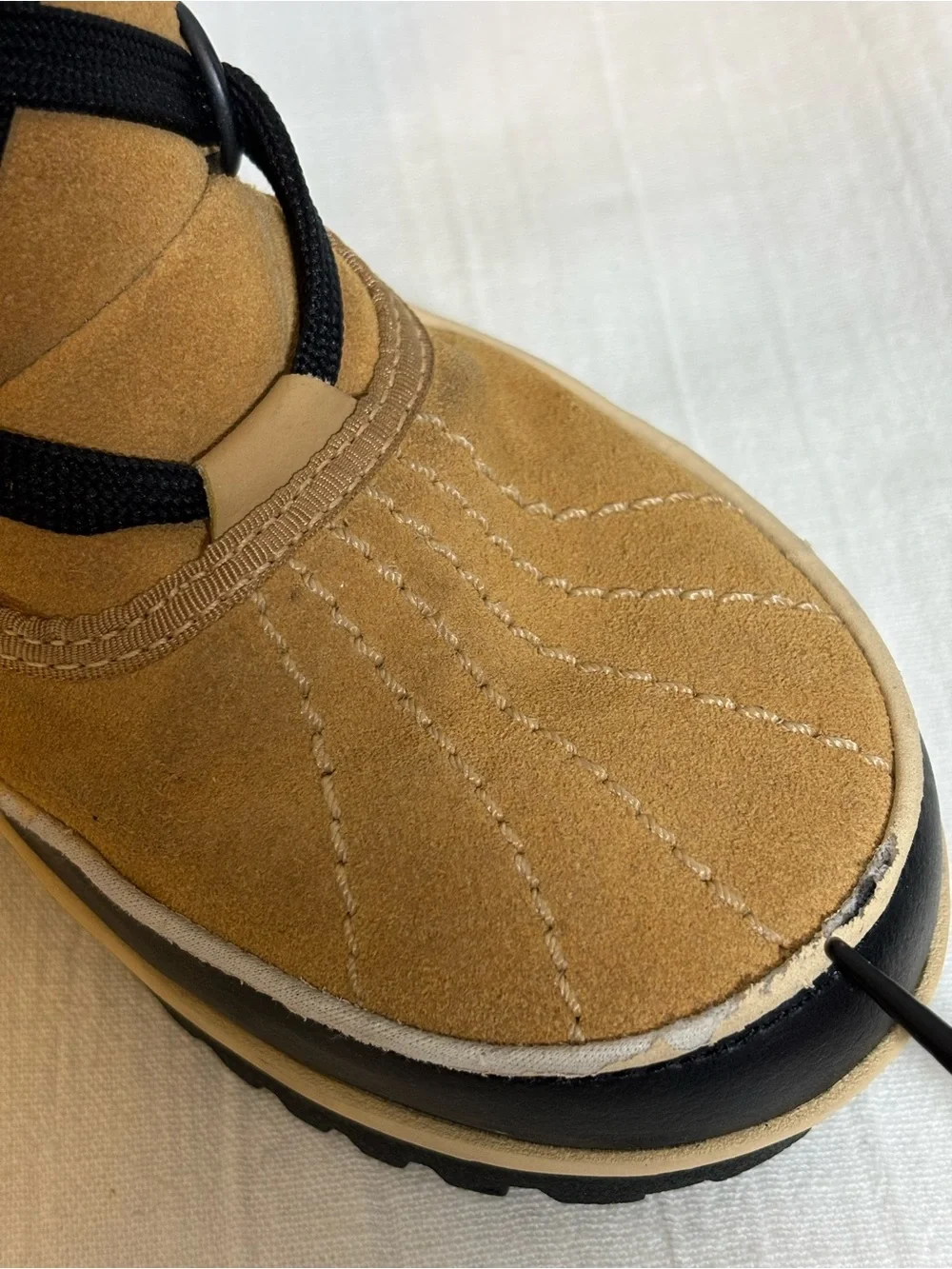 Sorel Tivoli II Mid-Calf Winter Snow Waterproof Boots -Tan/Black-Women Size 8